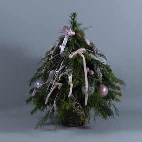 Новогодняя елка 40 см "Барби"